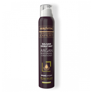 Balsam-spuma hidratant cu argan, 200ml, Gerovital