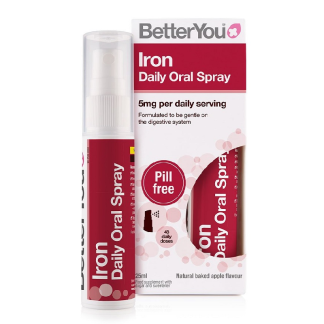 Spray oral cu fier, 5mg, 25ml, BetterYou