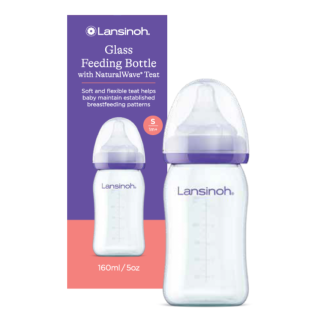 Biberon de sticla, 160ml, Lansinoh