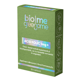 Acid Folic 1mg, 30 comprimate, Biome