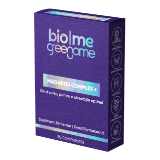 Magneziu Complex, 30 comprimate, Biome