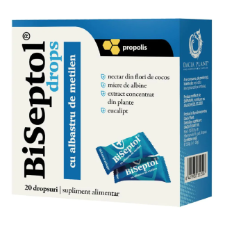 BiSeptol Drops, 100 g, Dacia Plant