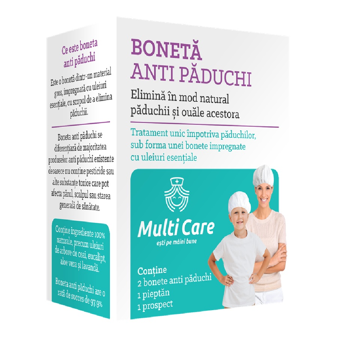 Boneta Antipaduchi + Pieptan, Multi Care
