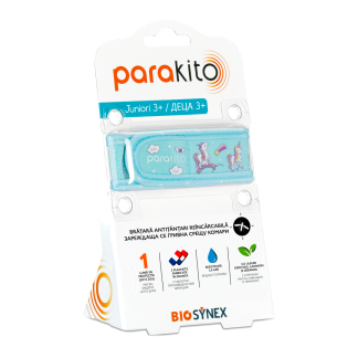 Bratara copii Unicorn, 2 rezerve, Parakito