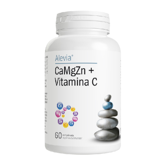 CaMgZn + Vitamina C, 60 comprimate, Alevia