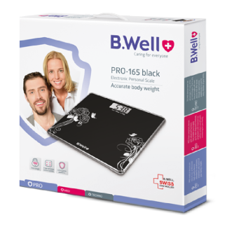 Cantar electronic, culoare negru, PRO-165, B.Well