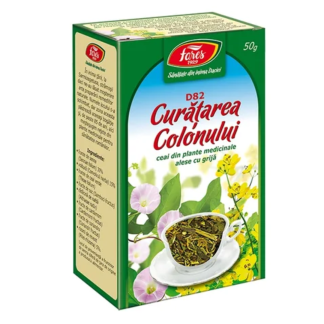 Ceai Curatarea colonului, 50g, Fares