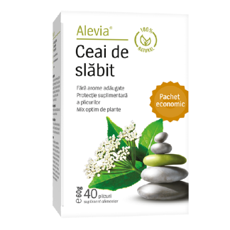Ceai de slabit, 40 plicuri, Alevia