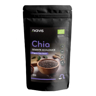 Seminte de Chia Ecologice BIO, 125g, Niavis