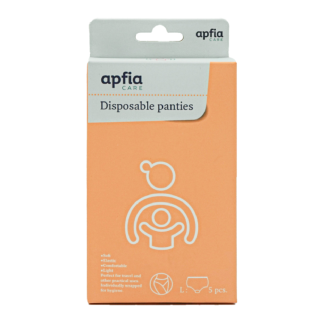 Chiloti de unica folosinta, Marimea L, 5 bucati, Apfia Care