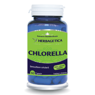 Chlorella, 60 capsule, Herbagetica