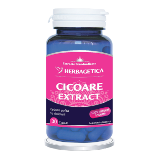 Cicoare Extract, 30 capsule, Herbagetica