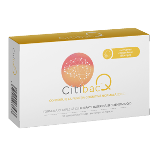 Citibac Q, 30 comprimate, Naturpharma