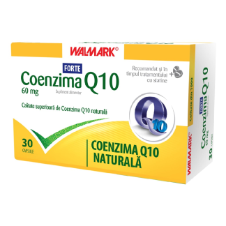 Coenzima Q10 Forte 60mg, 30 comprimate, Walmark