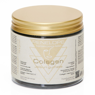Jeleuri gumate cu colagen Penelope, 50 bucati, Novo Pharma