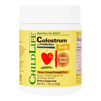 Colostrum with Probiotics Childlife Essentials, 55 g, Secom