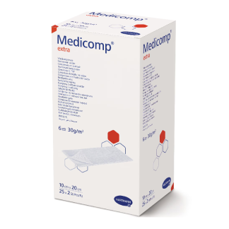 Comprese sterile Medicomp Extra, 10*20 cm, 25 bucati, HartMann