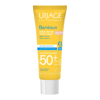 Crema colorata pentru protectie solara cu SPF50+ Bariesun, Nuanta Fair, 50 ml, Uriage