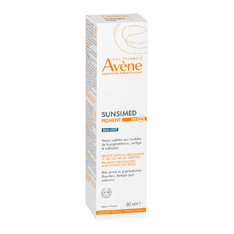 Crema cu protectie solara SPF50+ Sunsimed Pigment, 80ml, Avene