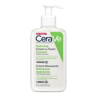 Crema de curatare spumanta si hidratanta, 236 ml, CeraVe
