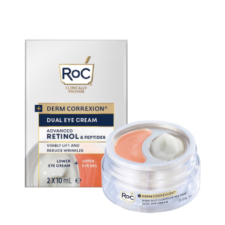 Crema de ochi duo Derm Correxion, 2*10 ml, RoC Skincare