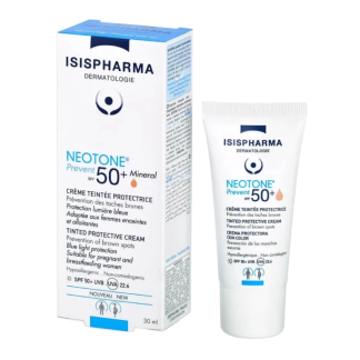 Crema depigmentanta SPF50+, Medium, Neotone Radiance, 30 ml, IsisPharm