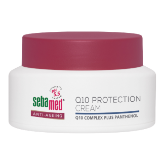Crema dermatologica protectoare pentru fata cu Q10, Anti-Ageing, 50 ml, Sebamed