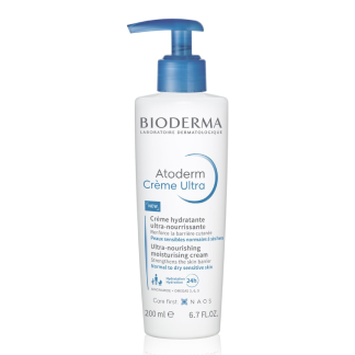 Crema hidratanta pentru fata si corp Atoderm Ultra, 200 ml, Bioderma