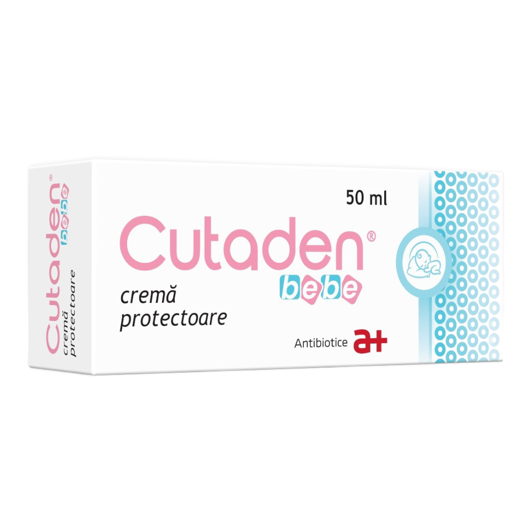 Crema protectoare tub Cutaden Bebe, 50 ml, Antibiotice SA