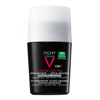 Deodorant roll-on Homme, control extrem 72h, 50ml, Vichy
