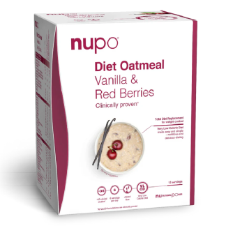 Fulgi de ovaz cu fructe de padure si vanillie, 12 portii, Dieta Nupo