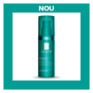 Gel-crema cu eficacitate dubla asupra imperfectiunilor si semnelor de imbatranire Effaclar A.Z., 40ml, La Roche-Posay