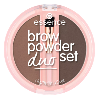 Set pentru sprancene Brow Powder, 02 Medium, 1,8 g, Essence