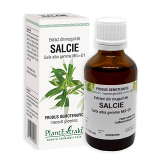 Extract din scoarta de Salcie, 50 ml, Plant Extrakt