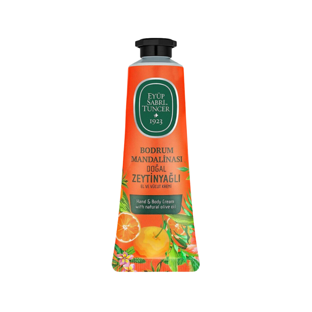 Crema maini si corp cu ulei de masline Bodrum Mandarin 50 ml, Eyup