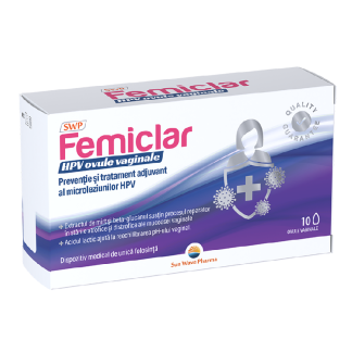 Femiclar HPV, 10 ovule, Sun Wave Pharma
