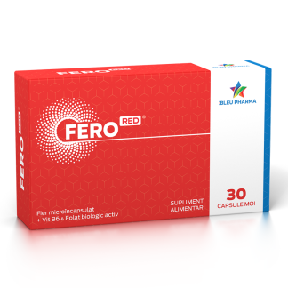 FeroRed, 30 capsule moi, Bleu Pharma
