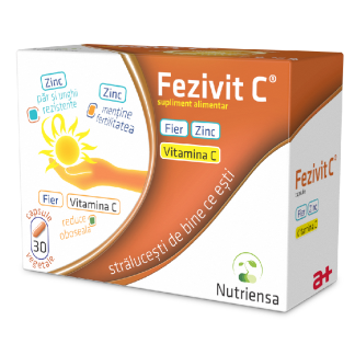 Fezivit C, 30 capsule, Antibiotice SA