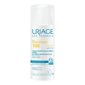 Fluid protectie extrema Bariesun 100 SPF 50+, 50 ml, Uriage