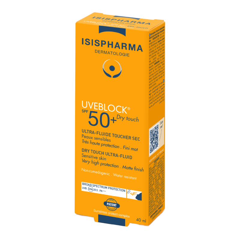 Fluid protector cu efect matifiant SPF50+ UVEBLOCK, 40ml, IsisPharma