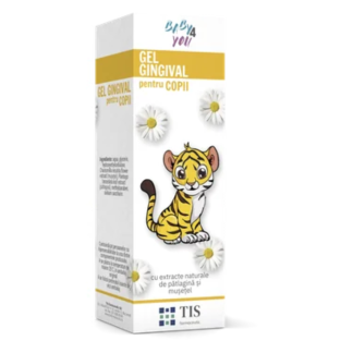 Gel gingival pentru copii Baby4You, 15ml, Tis Farmaceutic