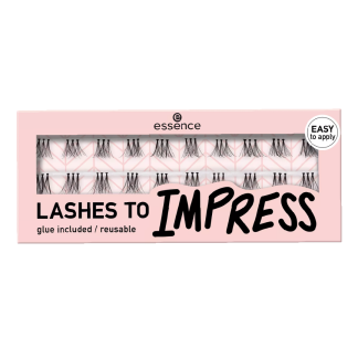 Gene false Lashes to Impress, 07 - Bundled Lashes, 1 pereche, Essence