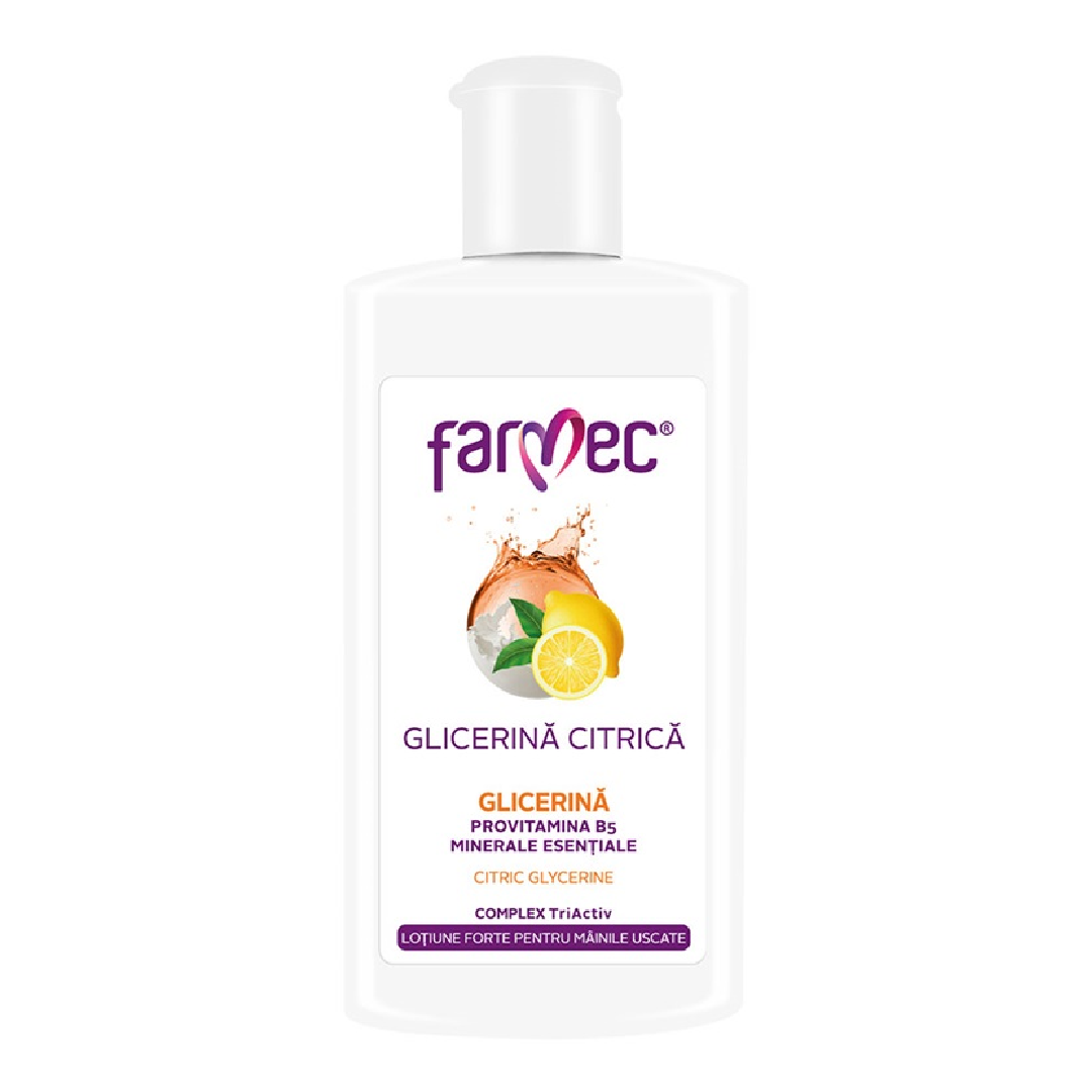 Glicerina citrica, 150 ml, Farmec