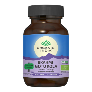 Brahmi Gotu Kola, 60 capsule, Organic India