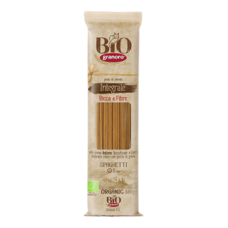Paste Spaghetti integrale BIO, N.12, 500g, Granoro