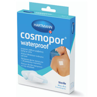 Plasturi sterili Cosmopor Waterproof 10*8cm, 5 bucati, HartMann
