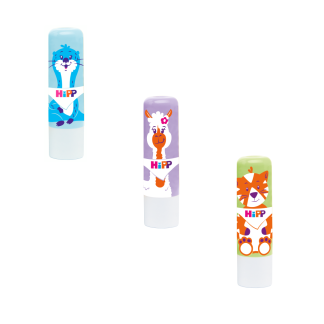 Balsam de buze, 1+ an, diverse modele, 1 bucata, 4.8 g, Hipp