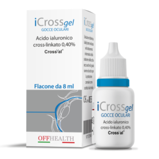 Solutie oftalmica lubrifianta iCrossgel, 8 ml, Inocare Pharm