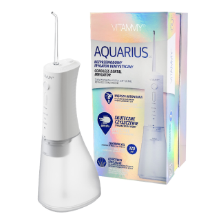 Irigator oral/ dus bucal Vitammy Aquarius, Alb