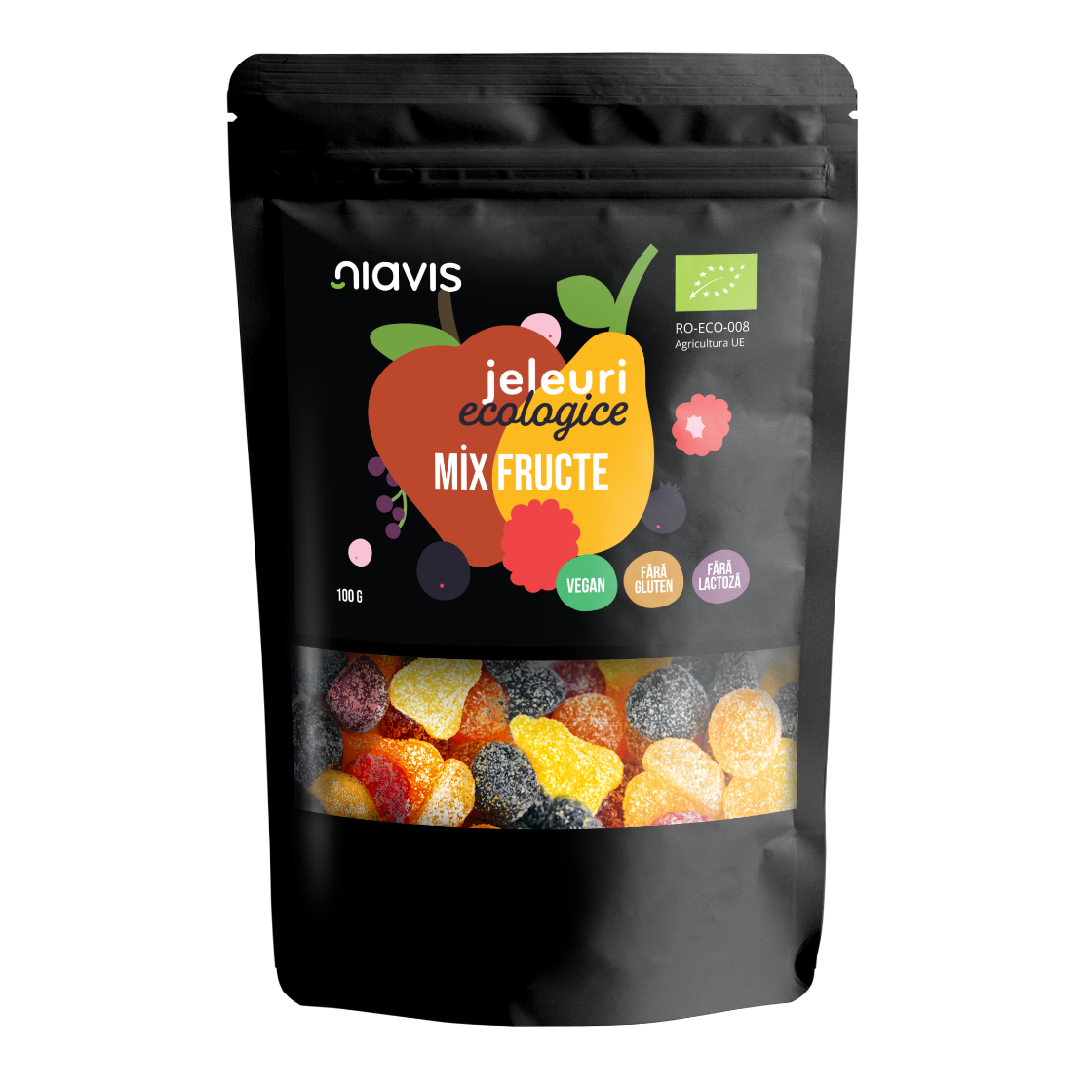 Jeleuri Ecologice Mix Fructe, 100g, Niavis